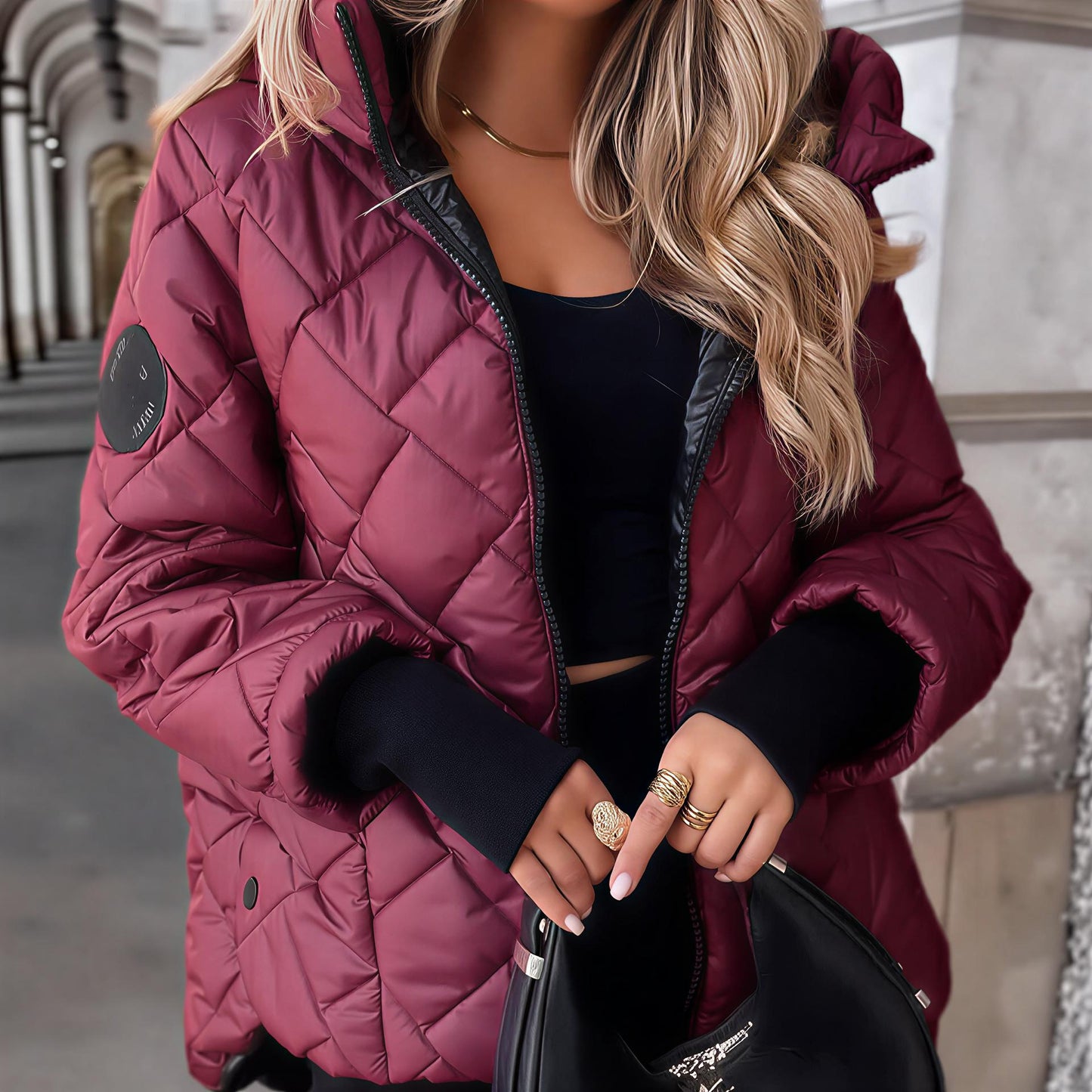 Lux Puffer | Veste matelassée moderne