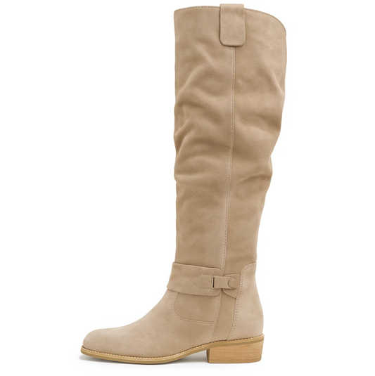 Bottes Britt en daim pour femme | Coupe élégante et confortable, talon de 3 cm 0