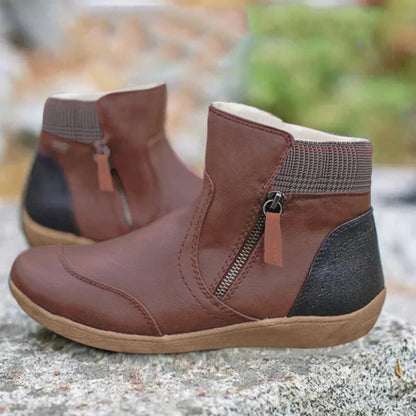 Bottes Wendy en cuir noir pour femmes | Imperméables, semelle antidérapante, confortables 2