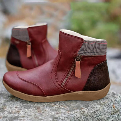 Bottes Wendy en cuir noir pour femmes | Imperméables, semelle antidérapante, confortables 4
