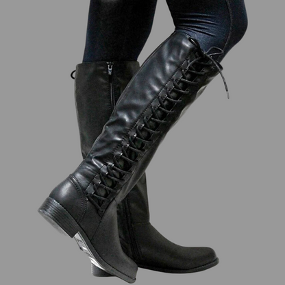 Bottes hautes Eline pour femmes | Cuir, confortables 0