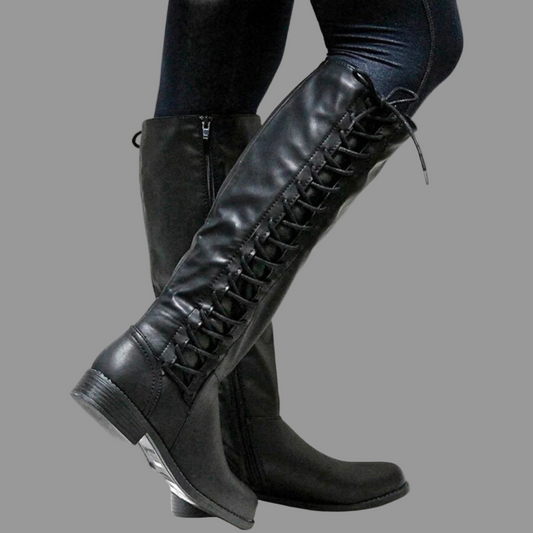 Bottes hautes Eline pour femmes | Cuir, confortables 0