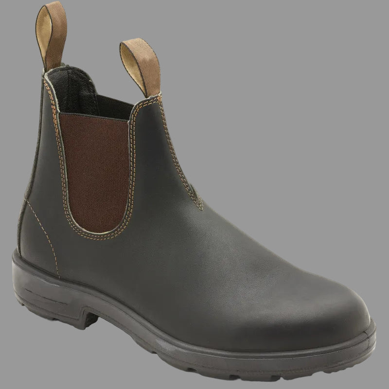 Bottines Chelsea imperméables Bo pour femme | Modèle classique à enfiler, noires, confortables 1