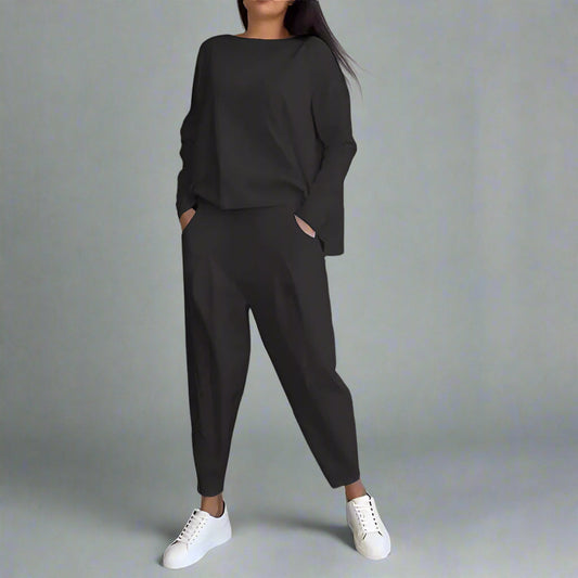 Ensemble coordonné Tina pour femme | Polyester doux, élégance décontractée 0