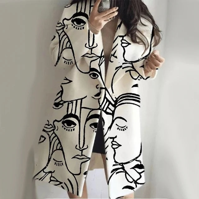 Manteau Ava pour femme | Manteaux longs noirs pour occasions élégantes 5