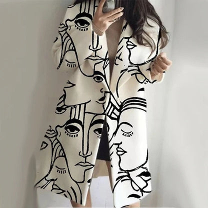 Manteau Ava pour femme | Manteaux longs noirs pour occasions élégantes 5