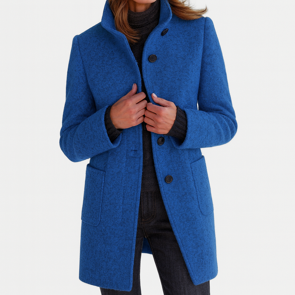 Manteau d'hiver Sophie pour femme | Mélange de laine, intemporel et flatteur 1