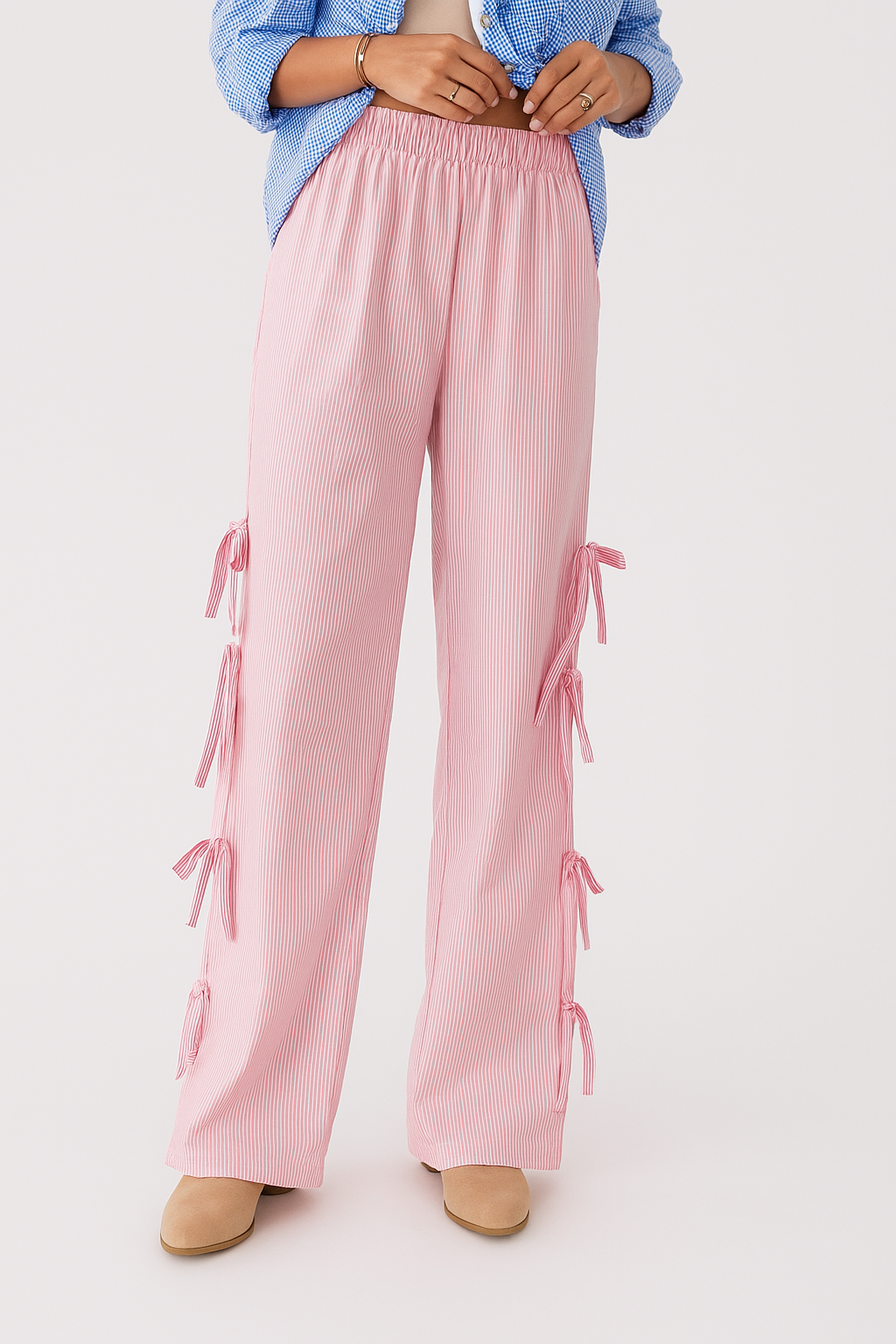 Pantalon Vichy Femme 8