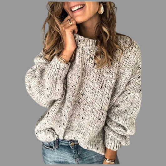 Pull Lina pour femme | Tricot rétro, confortable et chaud 0