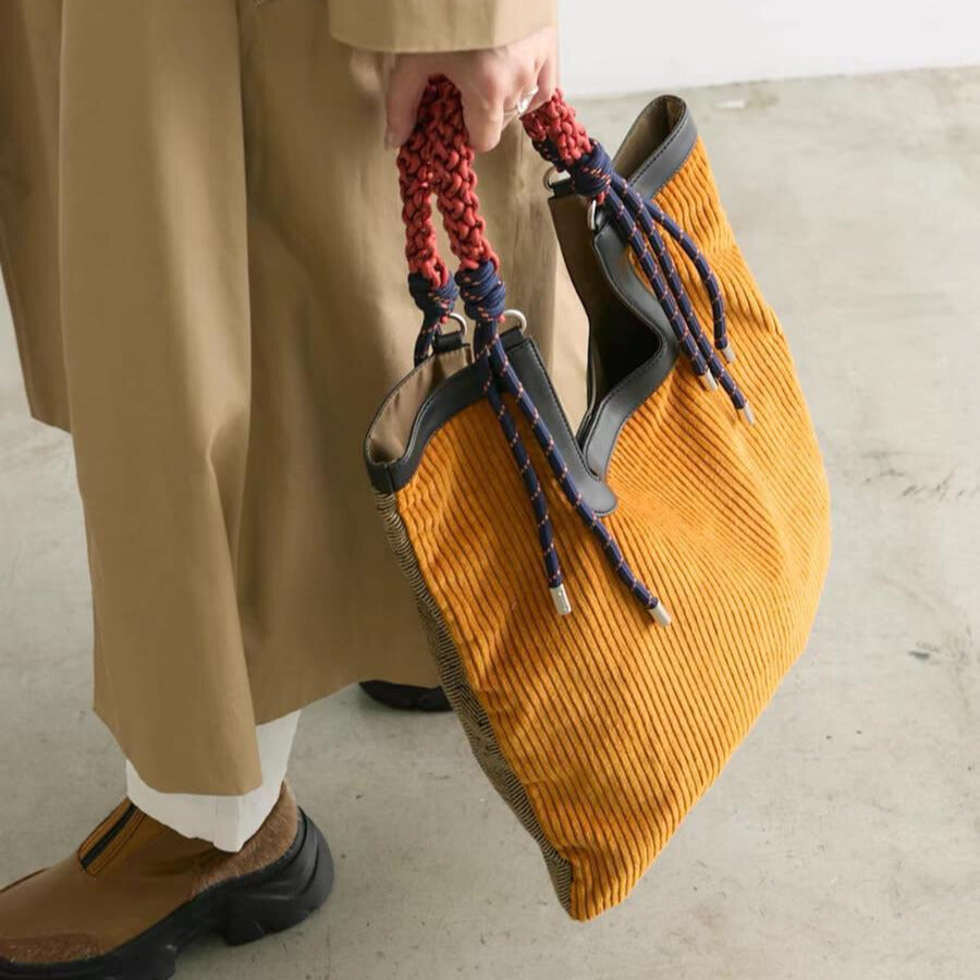 Sac Boho de Braise | Élégance Bohème-Chic, Velours Côtelé Doux, Sac à Main Femme Pratique 6