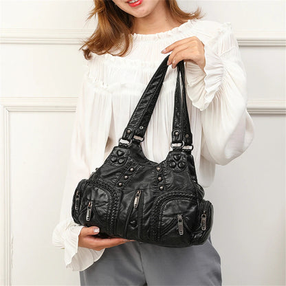 Sac à main Savannah Boho pour femme | Cuir végan, design spacieux, style bohème 3