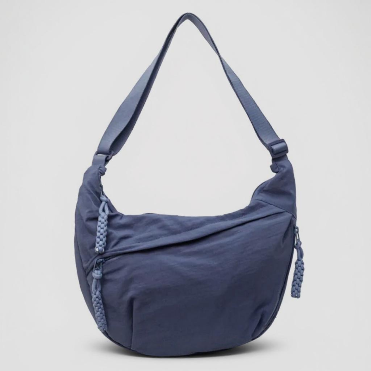 Sac bandoulière Luna pour femme | Nylon résistant, noir et élégant 6