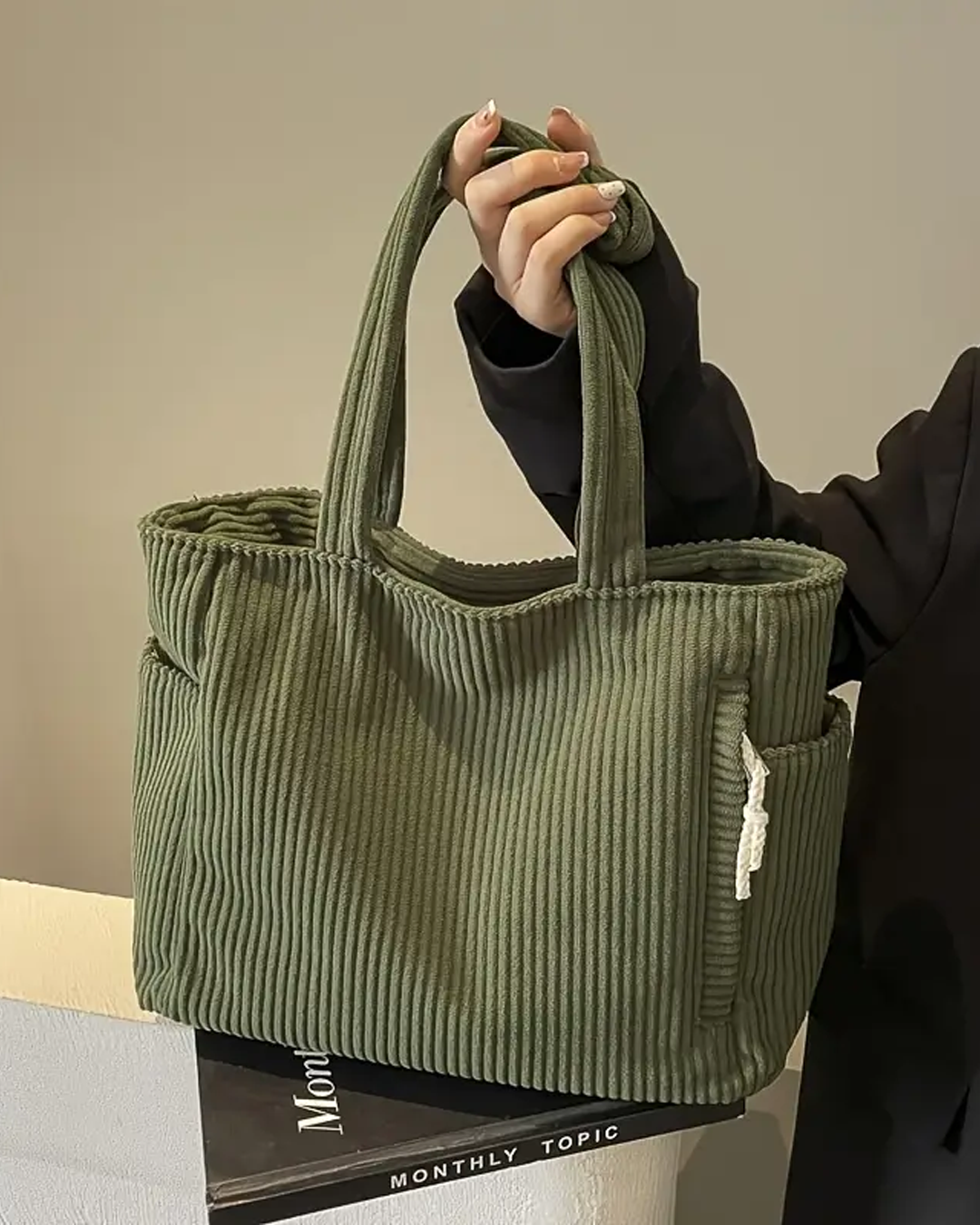 Sac cabas Tilda pour femme | Modèle spacieux avec cordon de serrage 1