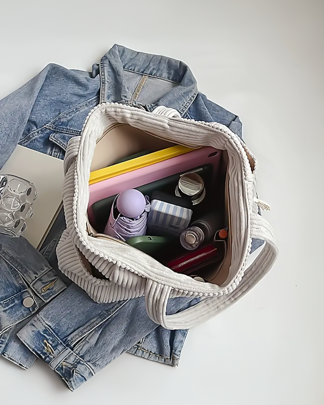 Sac cabas Tilda pour femme | Modèle spacieux avec cordon de serrage 2