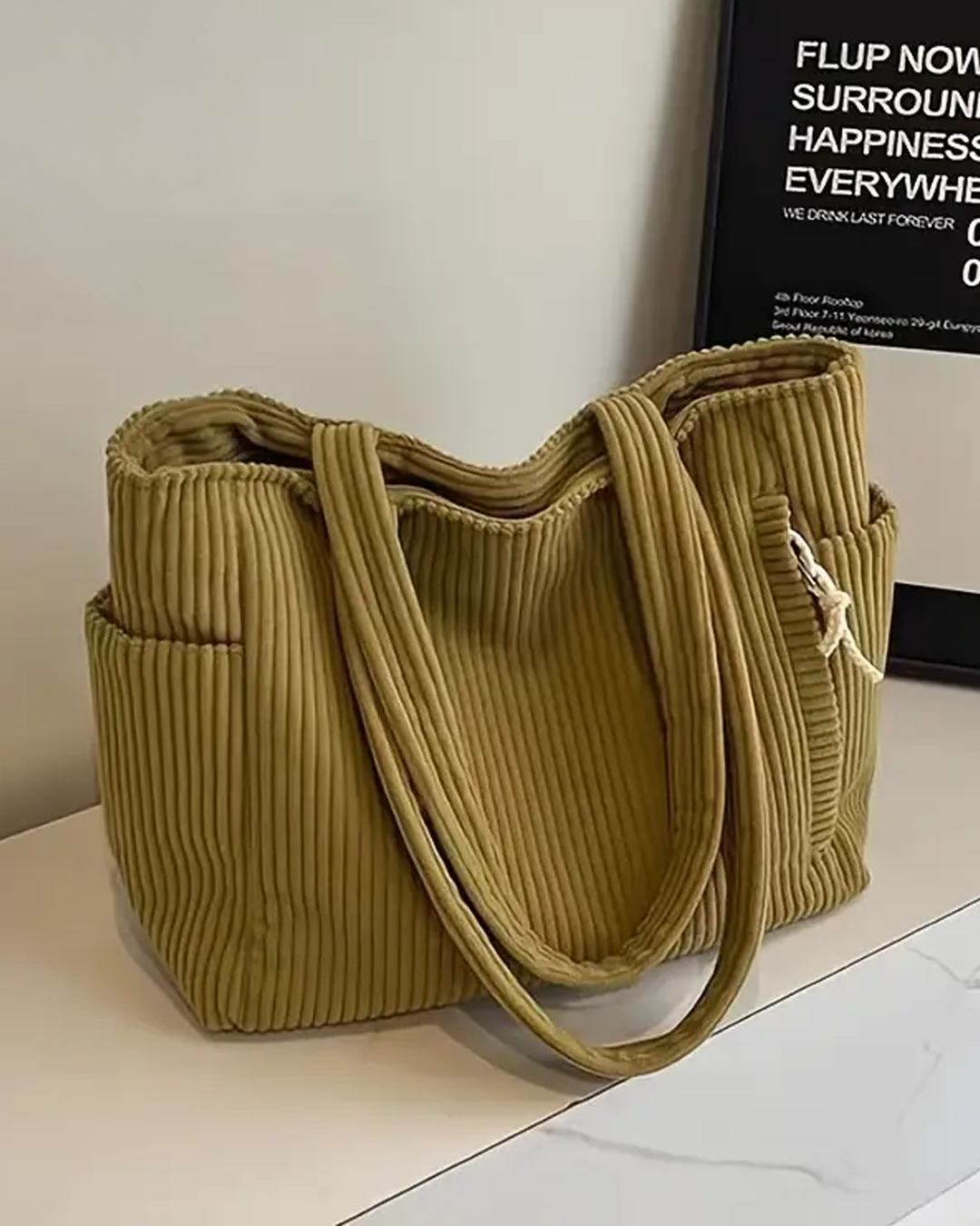 Sac cabas Tilda pour femme | Modèle spacieux avec cordon de serrage 6