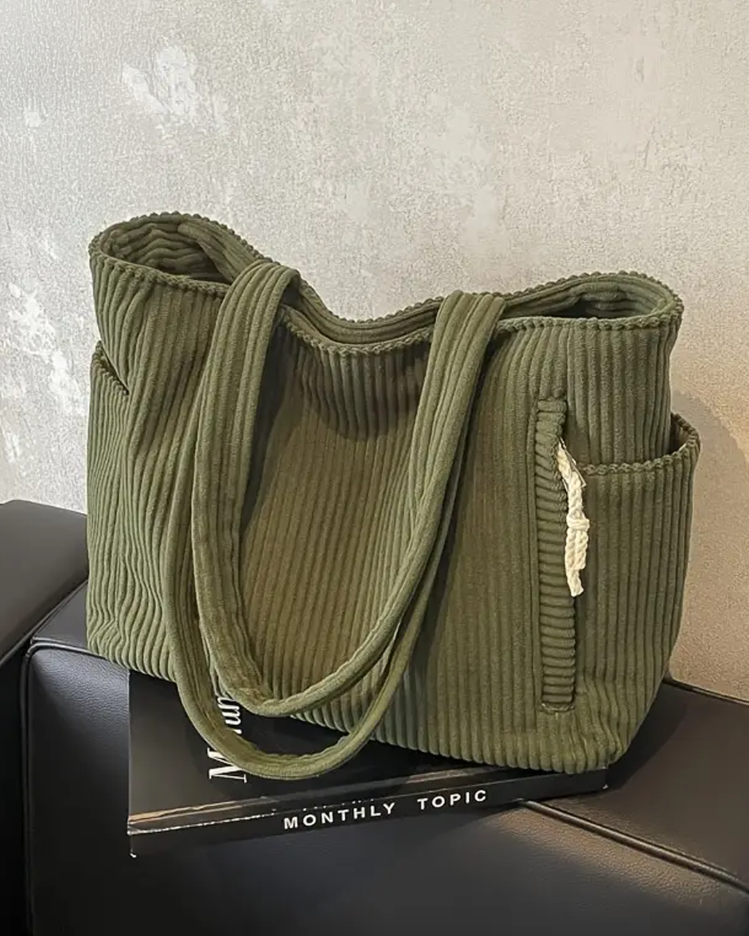 Sac cabas Tilda pour femme | Modèle spacieux avec cordon de serrage 8