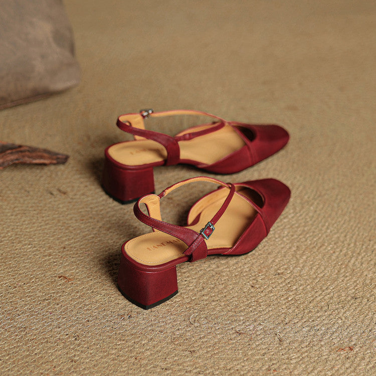 Talons Cécélia | Élégance et Confort en Cuir Véritable, Escarpins Femme pour Toutes Occasions 3