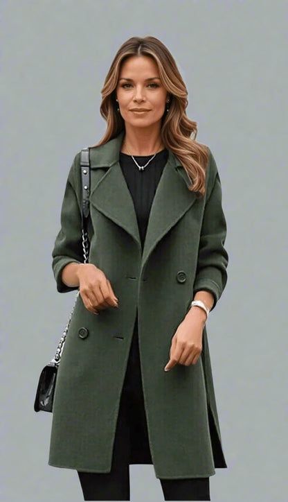 Trench-coat iconique pour femme, croisé et élégant 1