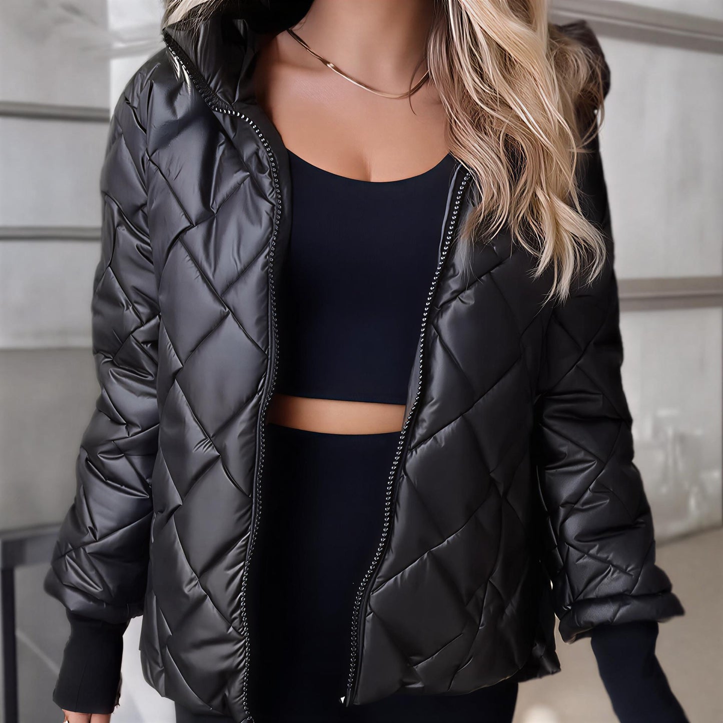 Lux Puffer | Veste matelassée moderne