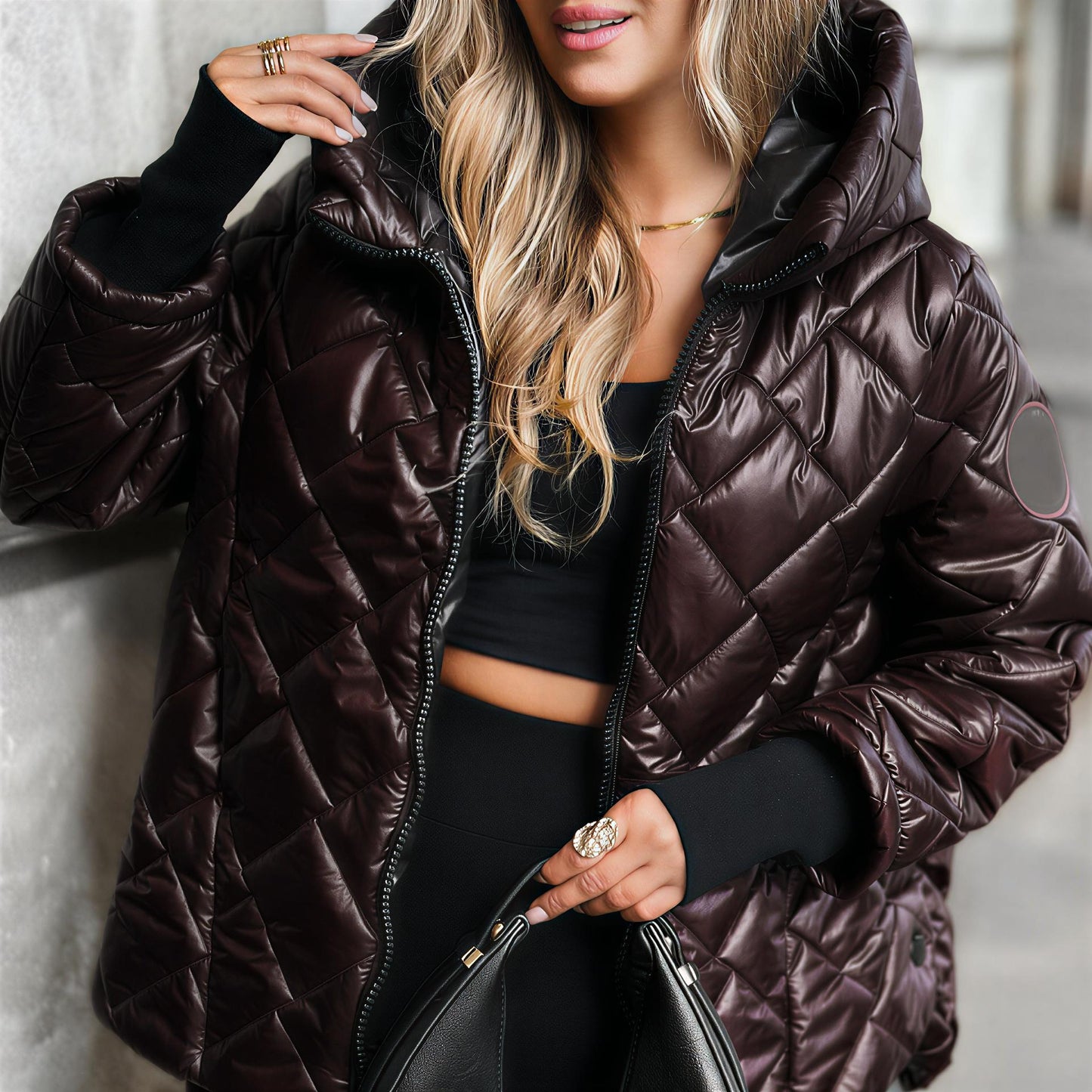 Lux Puffer | Veste matelassée moderne